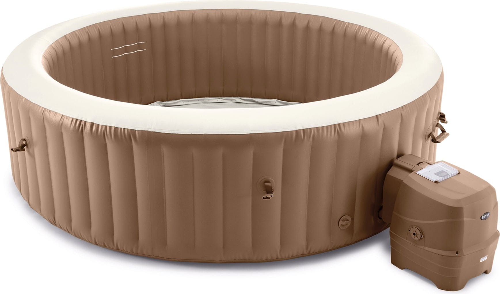 Intex Pure Spa Bubble Therapy jacuzzi 196x71 cm 4 personen