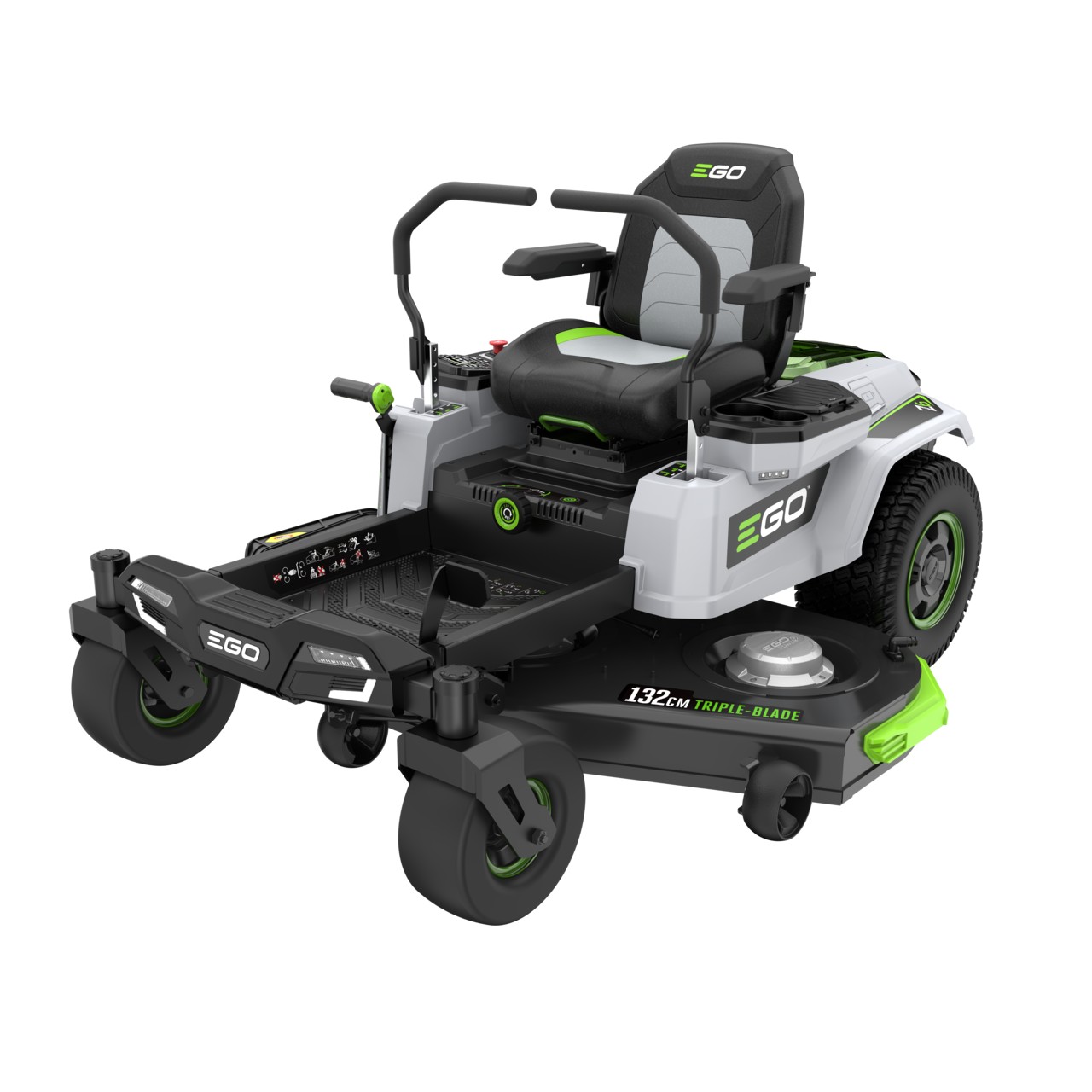 EGO ZT5201E-L Accu Zitmaaier Z6 Zero Turn 132 cm Incl. 4x 10Ah Accu