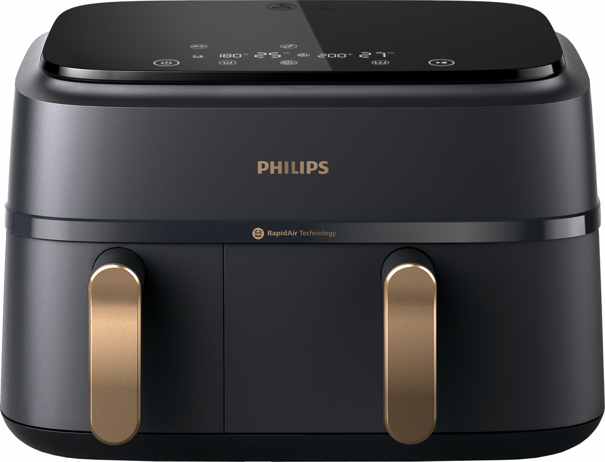 Philips Airfryer 3000 Series Dual Basket NA352/00 — 9 L, twee laden