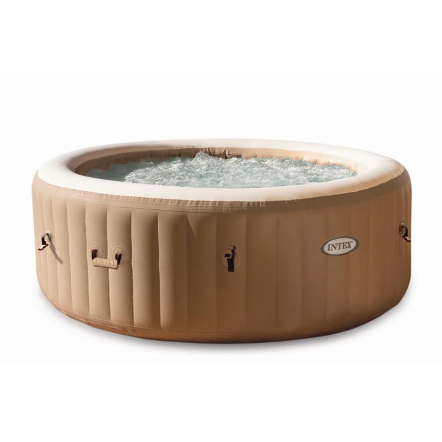 Opblaasbare SPA 196x71cm PureSpa Hydromassage Intex 28426 4 Personen NIEUW MODEL 2026 Groot thuis SPA met massage