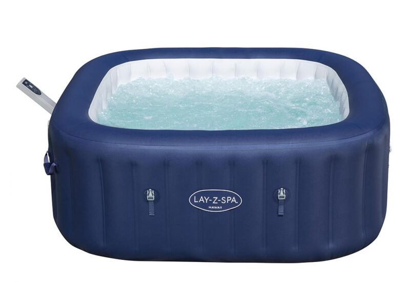 Lay-Z-Spa 1.96m x 71cm Hawaii MaxHold EnergySense UltraFit Smart AirJet 6 Terracotta Round - Capaciteit: 4-6 personen - Waterinhoud: 980 liter - Temperatuurbereik: Maximaal 40°C
