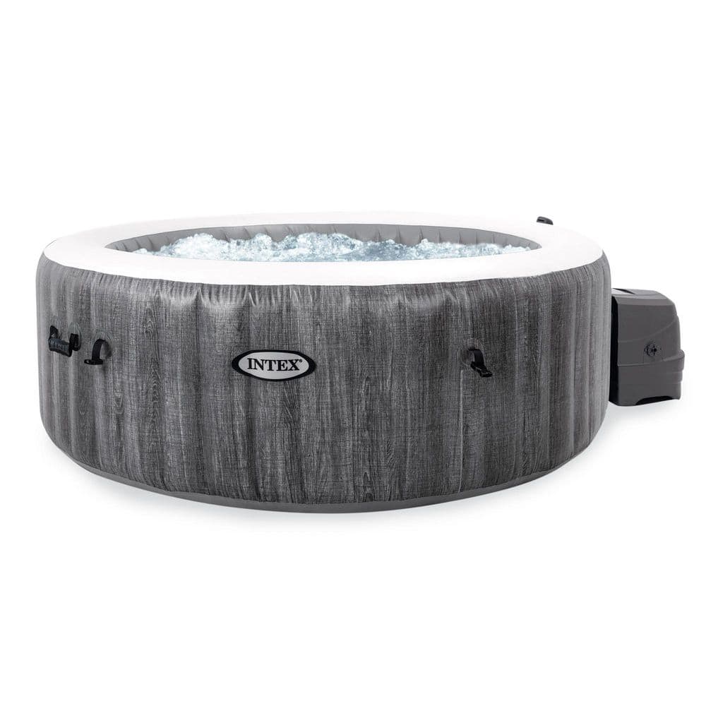 Intex PureSpa Greywood Bubble Deluxe 4 p. + Aquatural Set Aroma Crystals 6 x 350 gram + WiFi