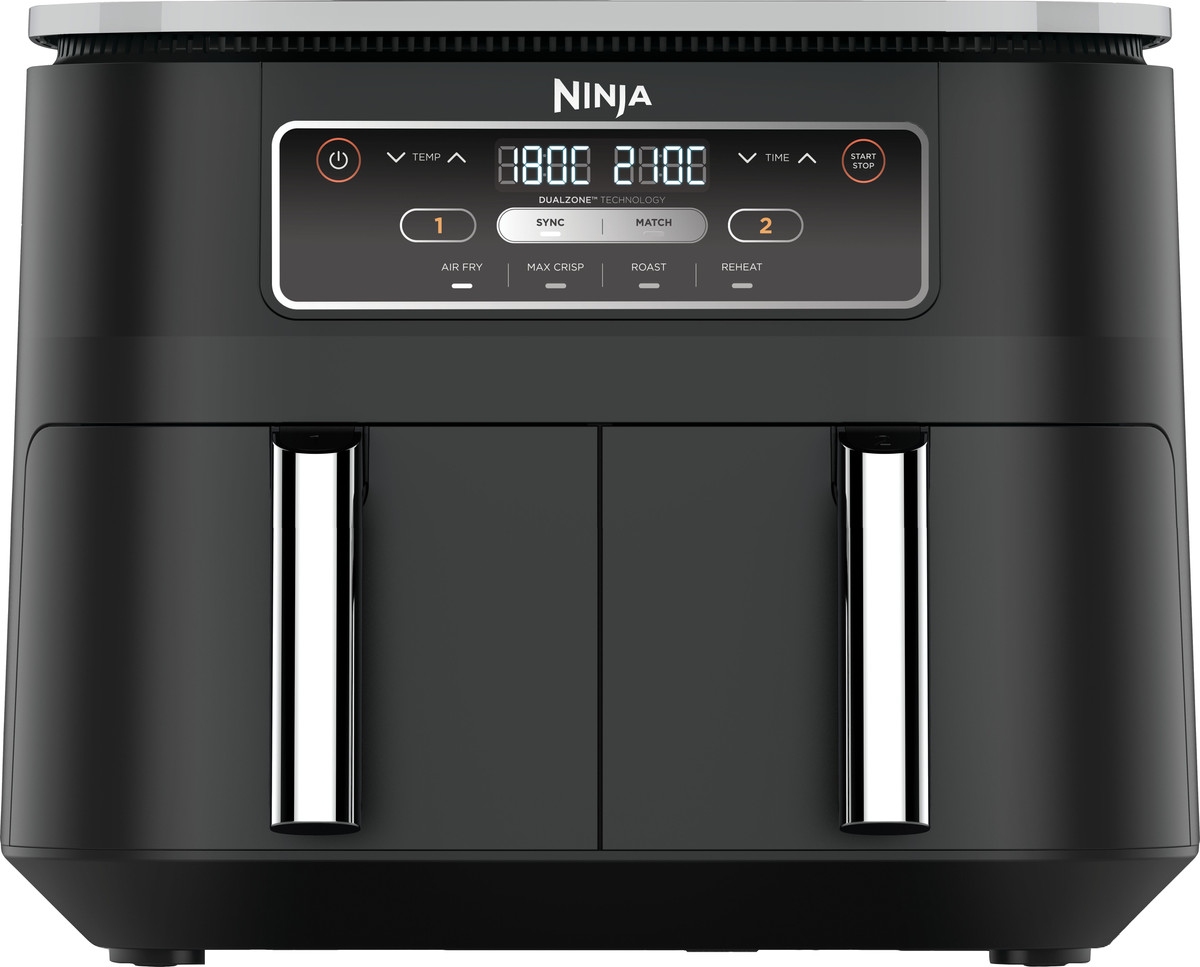 Ninja Foodi Dual Zone Airfryer AF200EU — 7,6 L met twee laden