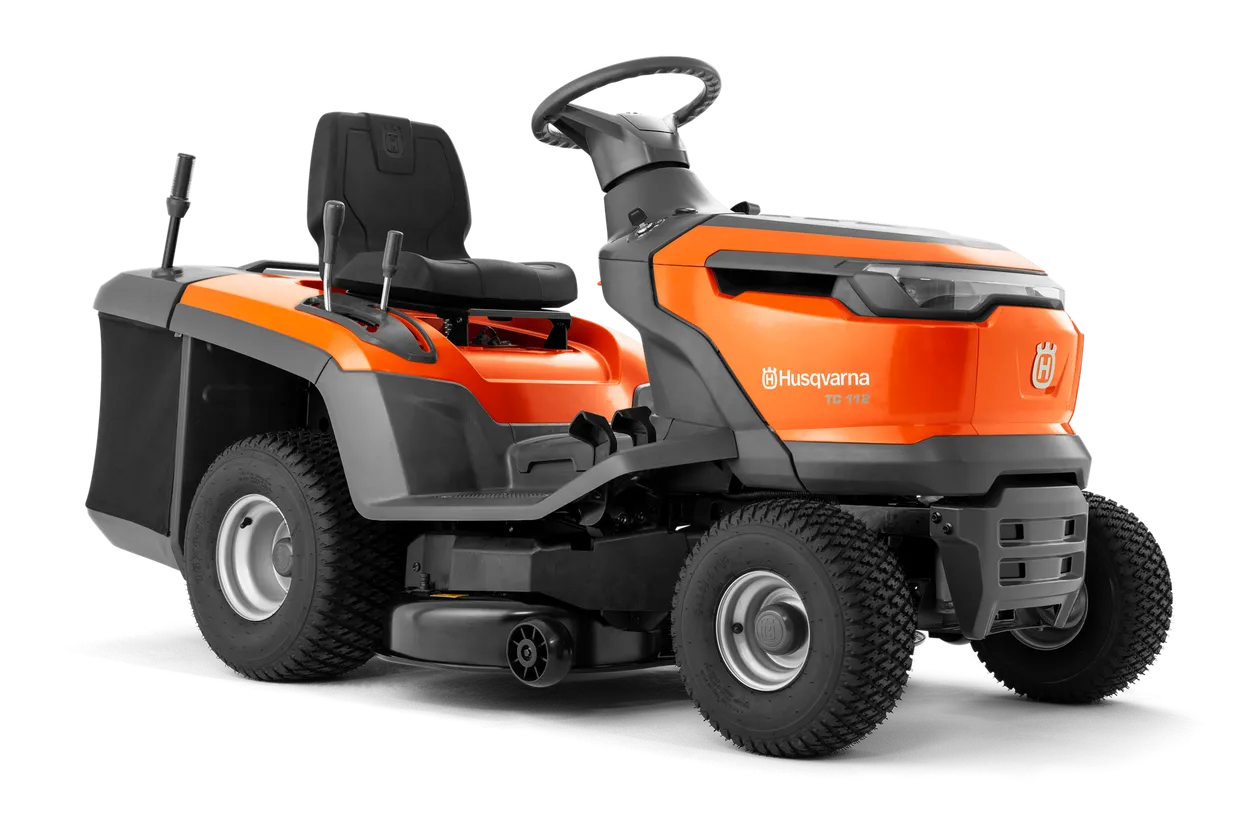Husqvarna Benzine Tuintractor Zitmaaier TC 112 met grasopvang