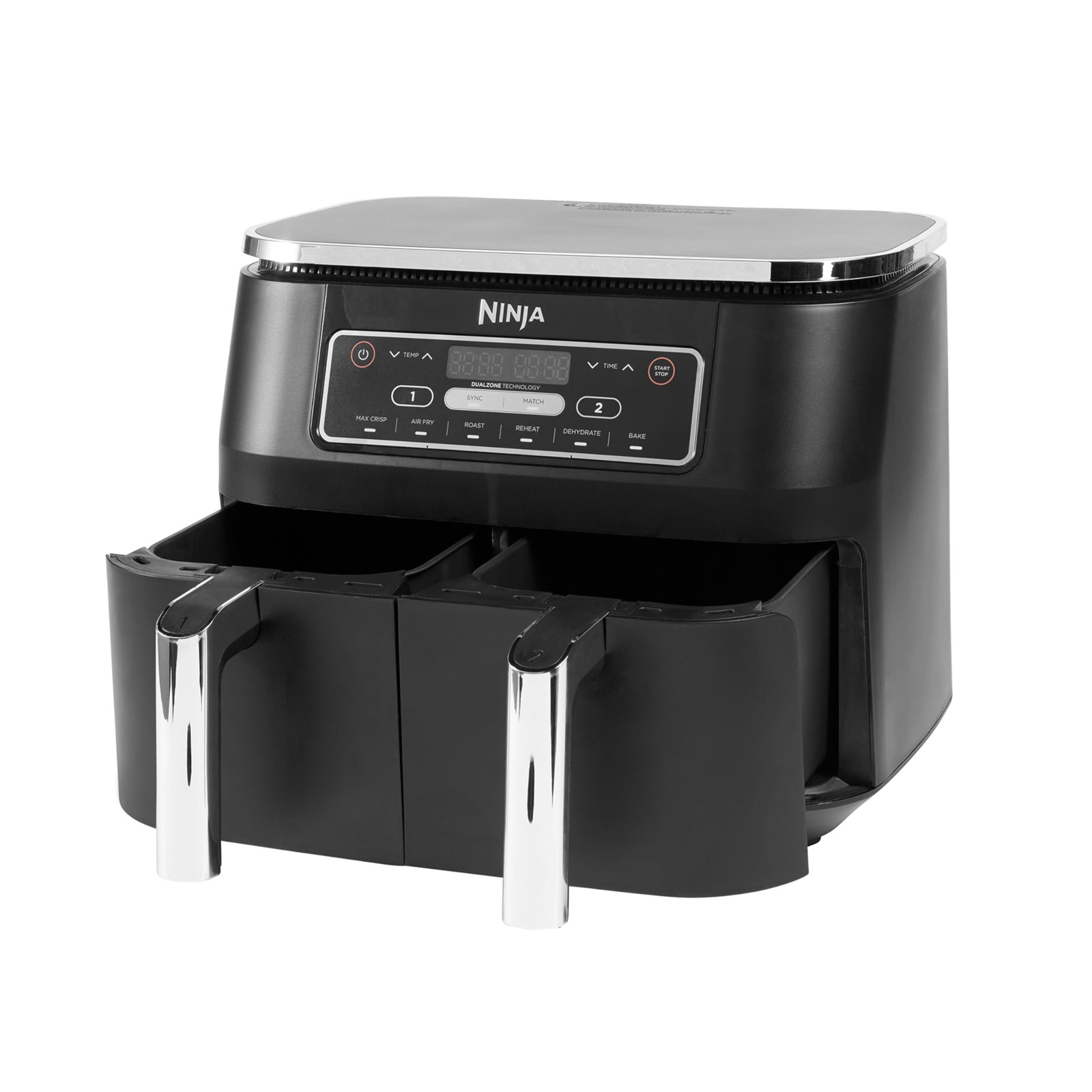 NINJA AF300EU NINJA FOODI DUAL ZONE - Hetelucht friteuse - Zwart - 7,6 kg - 1690 W