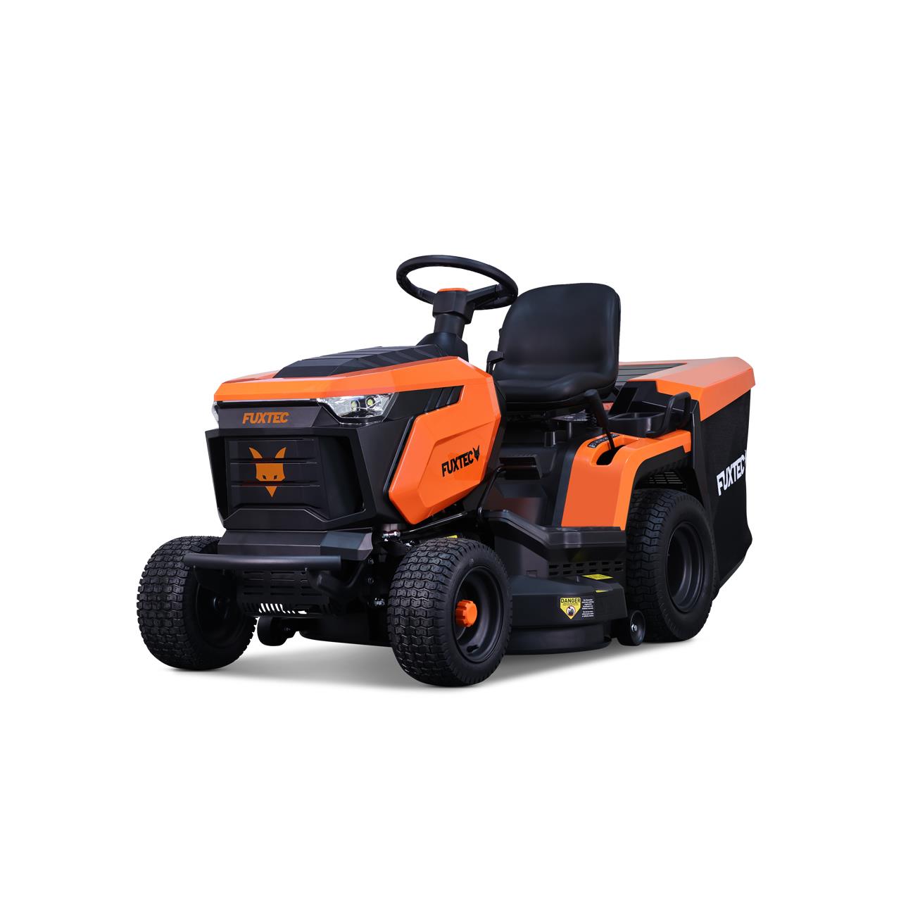 FUXTEC FX-RMT92A zitmaaier met 92 cm maaibreedte, 452cc motor, hydrostatische transmissie, grasopvangbak van 280 liter, 