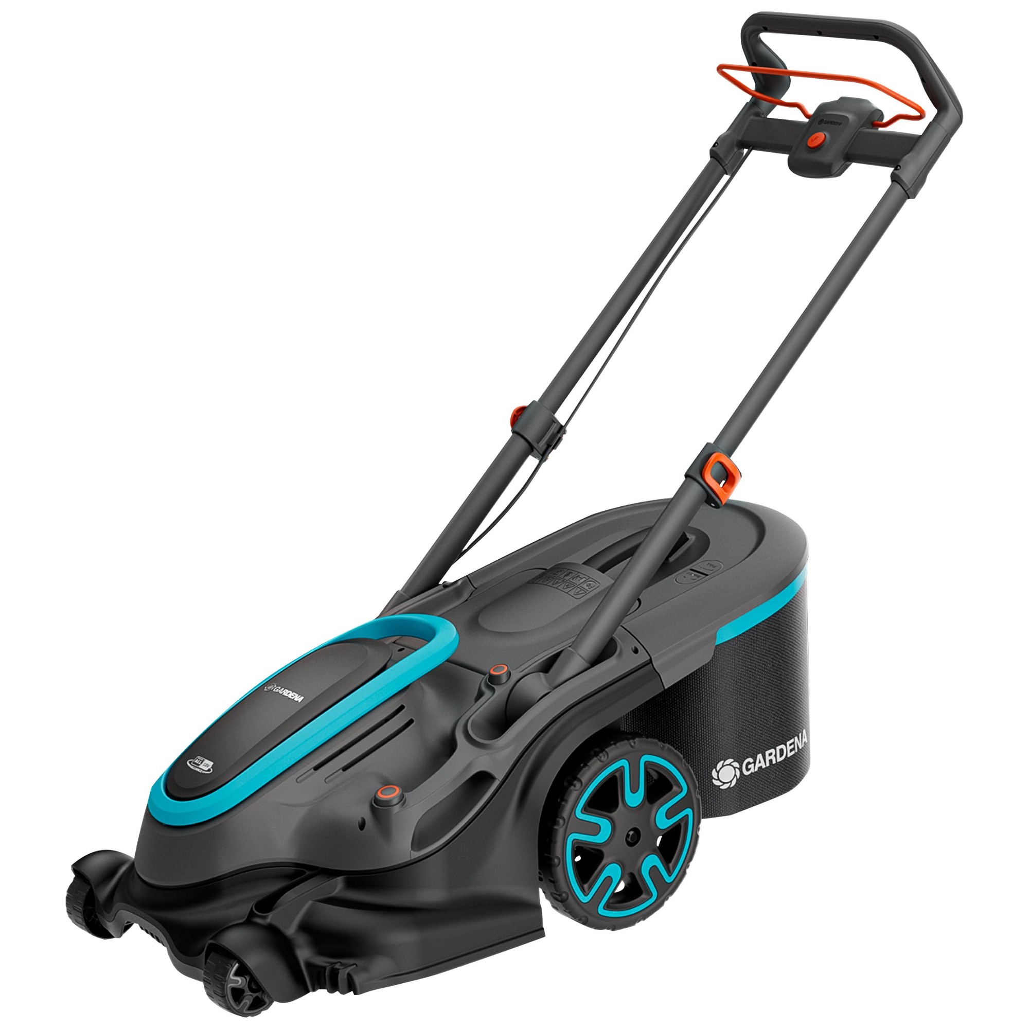 GARDENA Grasmaaier PowerMax Duo 46/36V (Zwart/grijs, 2x Accu en lader inbegrepen)