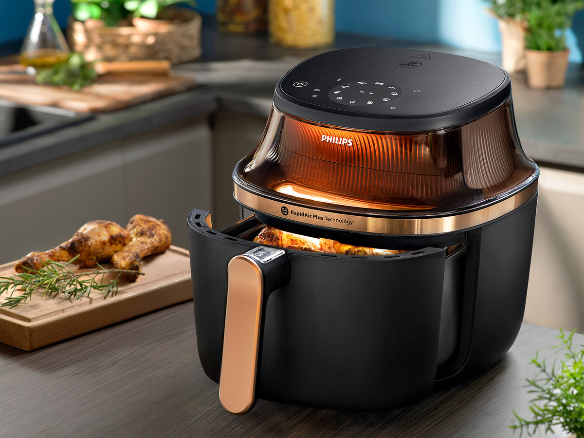 Philips Airfryer XL 3000 Serie NA332/00 — 6,2 L, kijkvenster