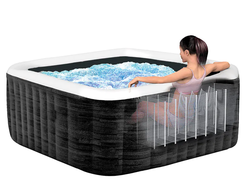 Intex opblaasbare spa / 6-persoons Greystone Deluxe