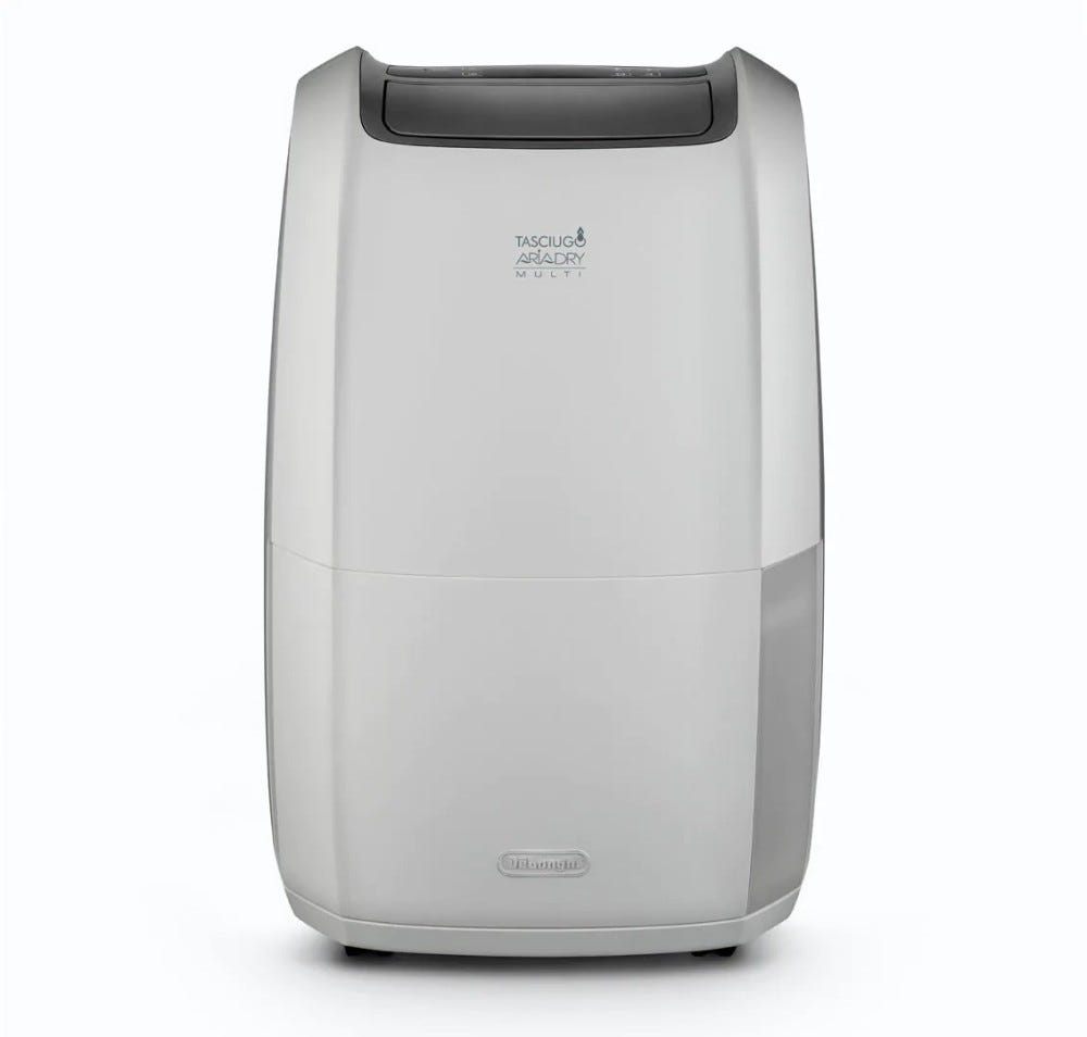 De'Longhi Tasciugo AriaDry Multi DDSX225 \| Luchtontvochtiger 25 L/dag voor ruimtes tot 100 m²