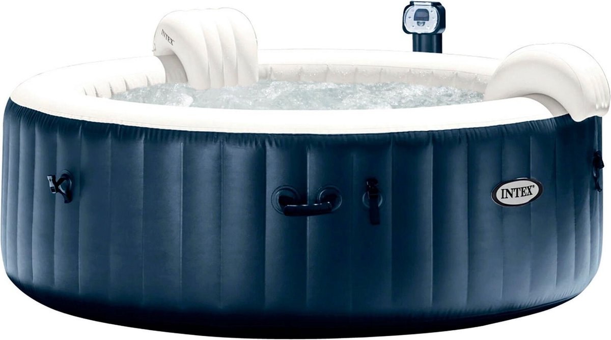 Intex Pure Spa Bubble Therapy jacuzzi 196x71 cm 4 personen