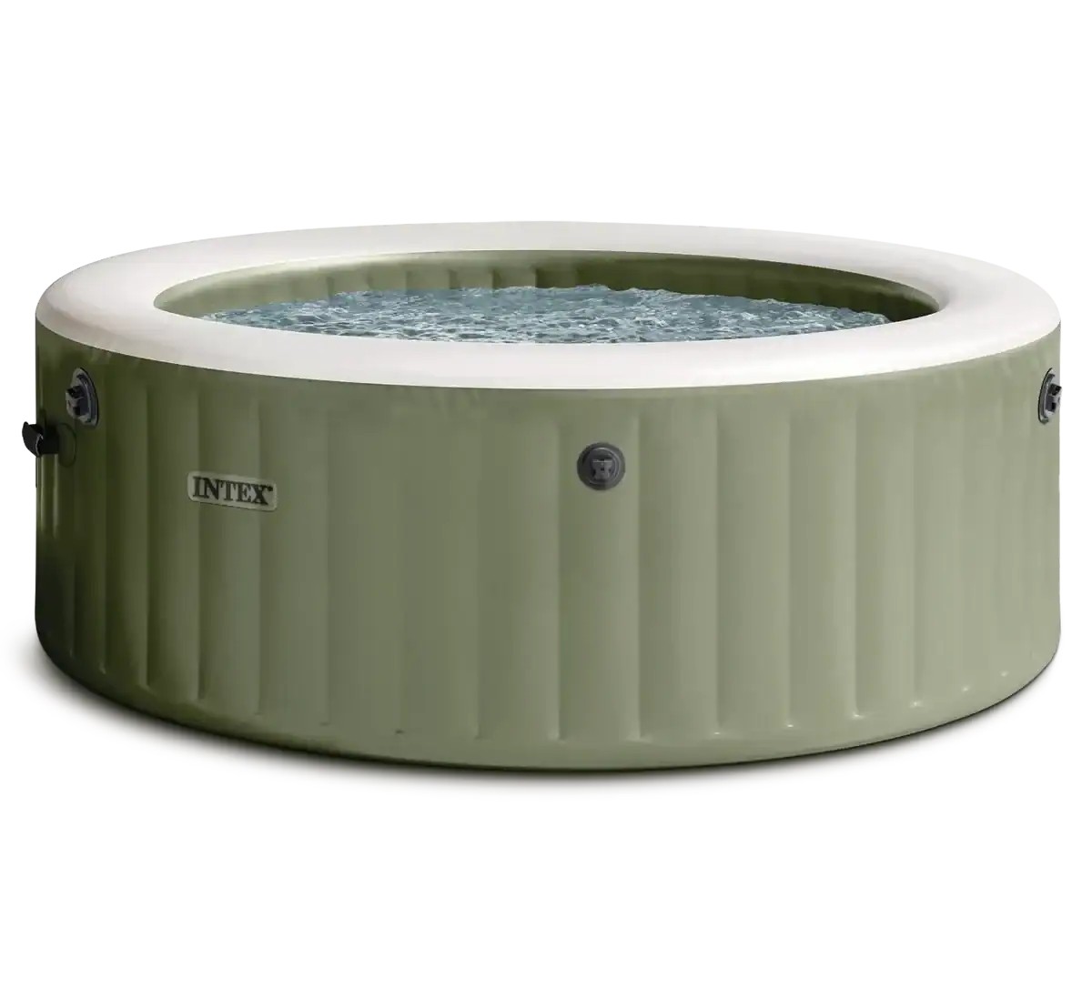 Intex PureSpa Bubble Massage Opblaasbare Spa / 6-persoons / Olijfgroen