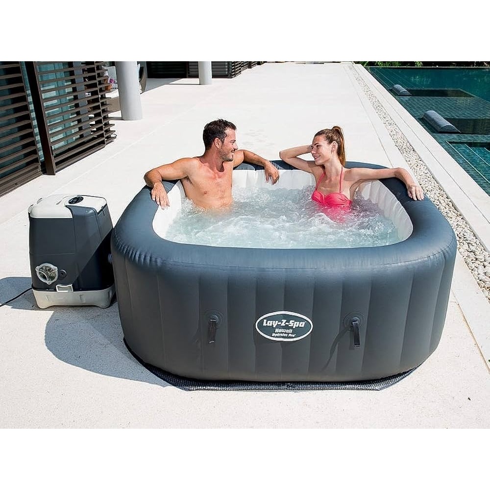 Bestway Opblaasbare Spa Lay-Z-Spa Hawaii Hydrojet Pro - 8 hydrojets - 140 airjets - 180x180x71cm