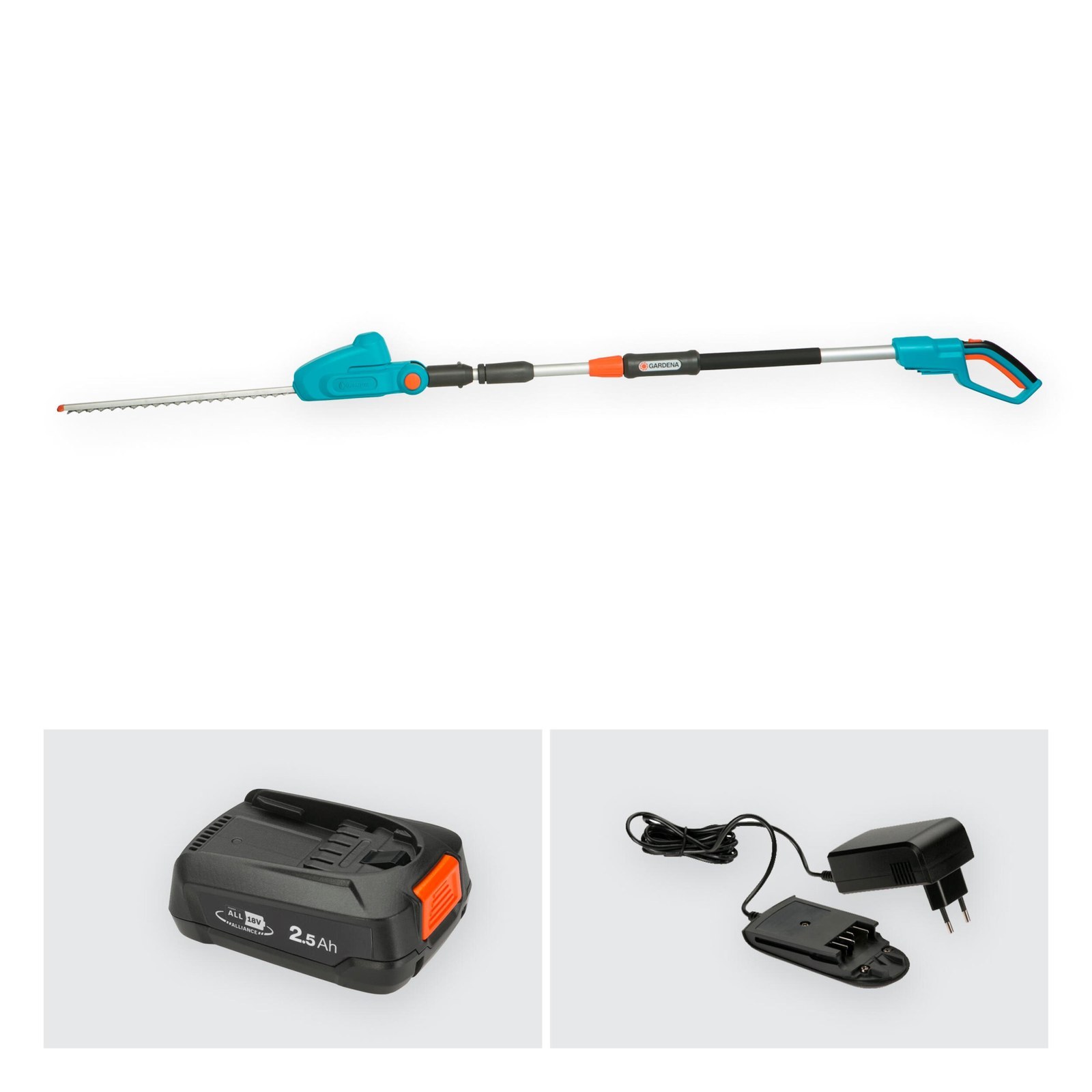 GARDENA THS 42/18V P4A telescopische accu-heggenschaar set
