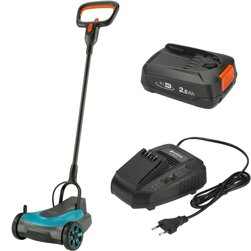 GARDENA HandyMower 22/18V P4A accugrasmaaier set