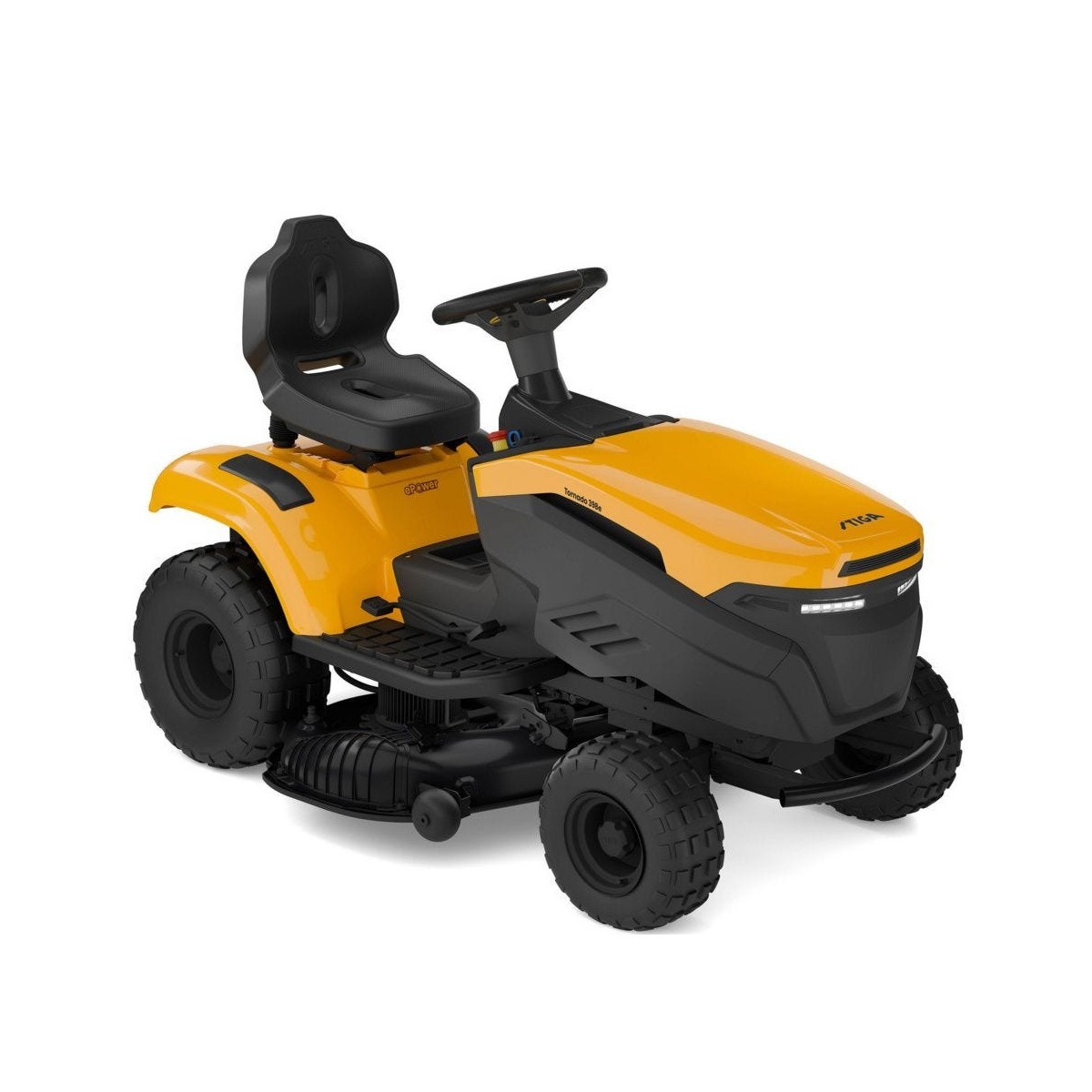Stiga Tornado 398e Accu tuintractor zitmaaier tot 3500M2