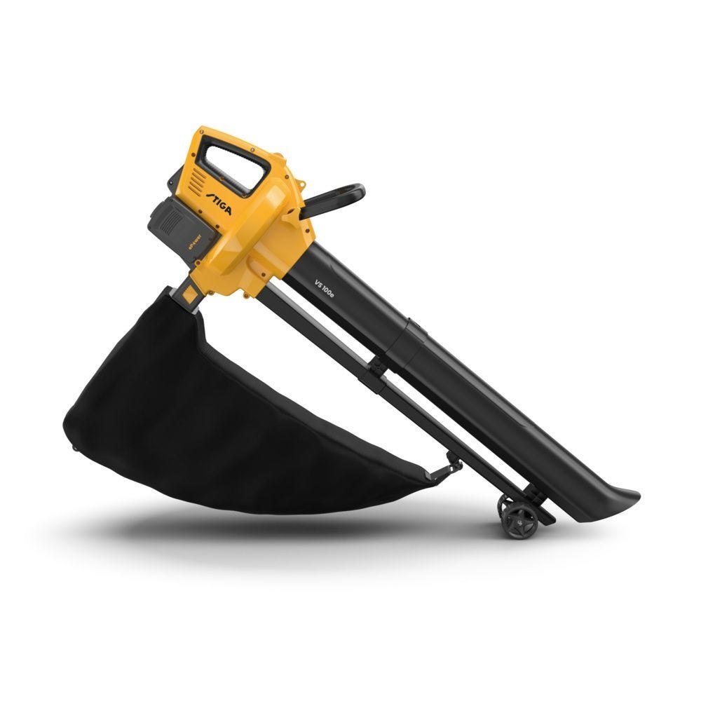 STIGA VS 100e Kit accu bladblazer/-zuiger met lader